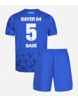 Bayer Leverkusen Loic Bade #5 Kolmaspaita Lasten 2025-26 Lyhythihainen (+ shortsit)